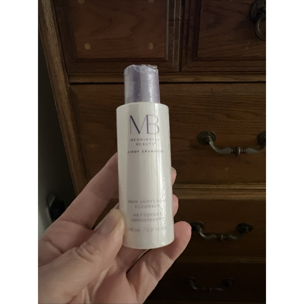 MB Meaningful Beauty Skin‎ Softening Cleanser Travel Size 60ml/2oz - SEALED